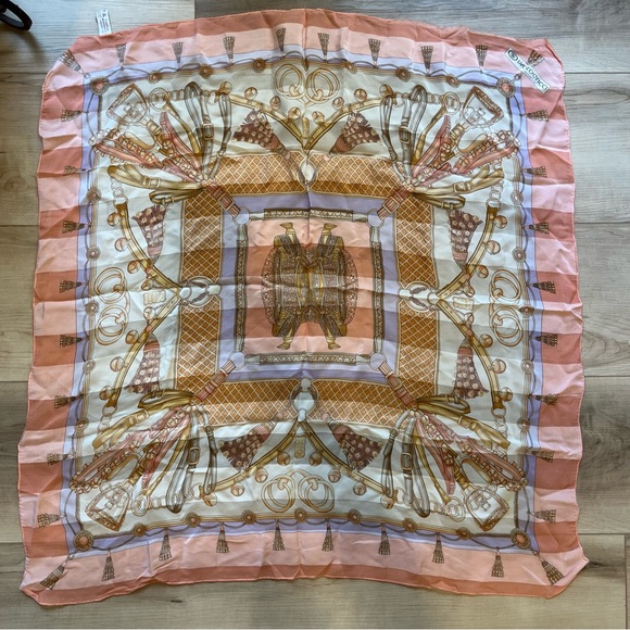 PAOLO GUCCI vintage scarf bandanna silk womens - Picture 1 of 8